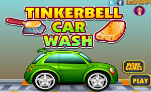 Games Tinkerbell Car Wash